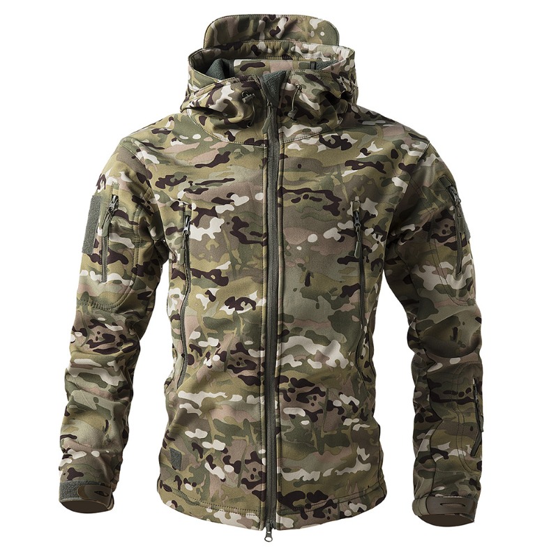 Camouflage Hunting Jacket - الرجال في الهواء الطلق ثلاثة في