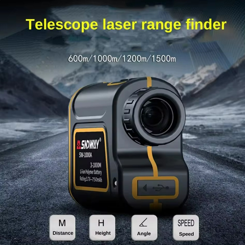 Rangefinder Laser Hunting - مكتشف مدى ليزر تلسكوب للصيد ،