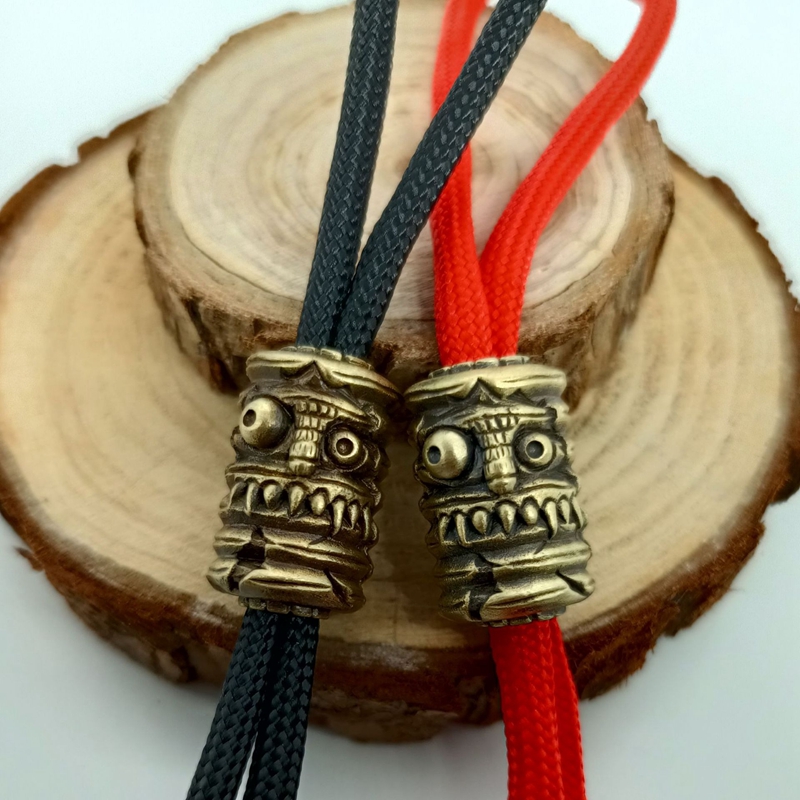 Paracord Survival Bracelet - قلادات حبل منسوجة يدويًا ، وجه