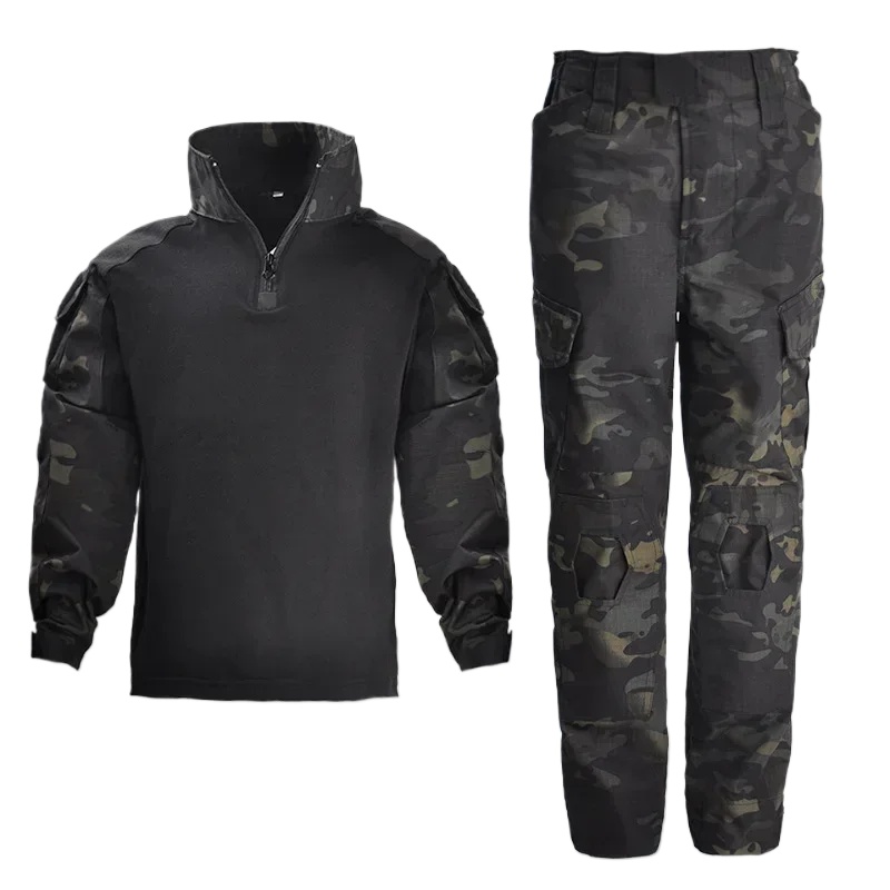 Camouflage Hunting Jacket - أطفال التكتيكية موحدة ملابس الصيد مجموعات