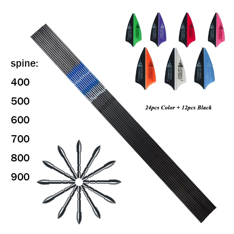 Arrow Carbon Shaft - أسهم كربون الرماية رمح ID4.2mm العمود