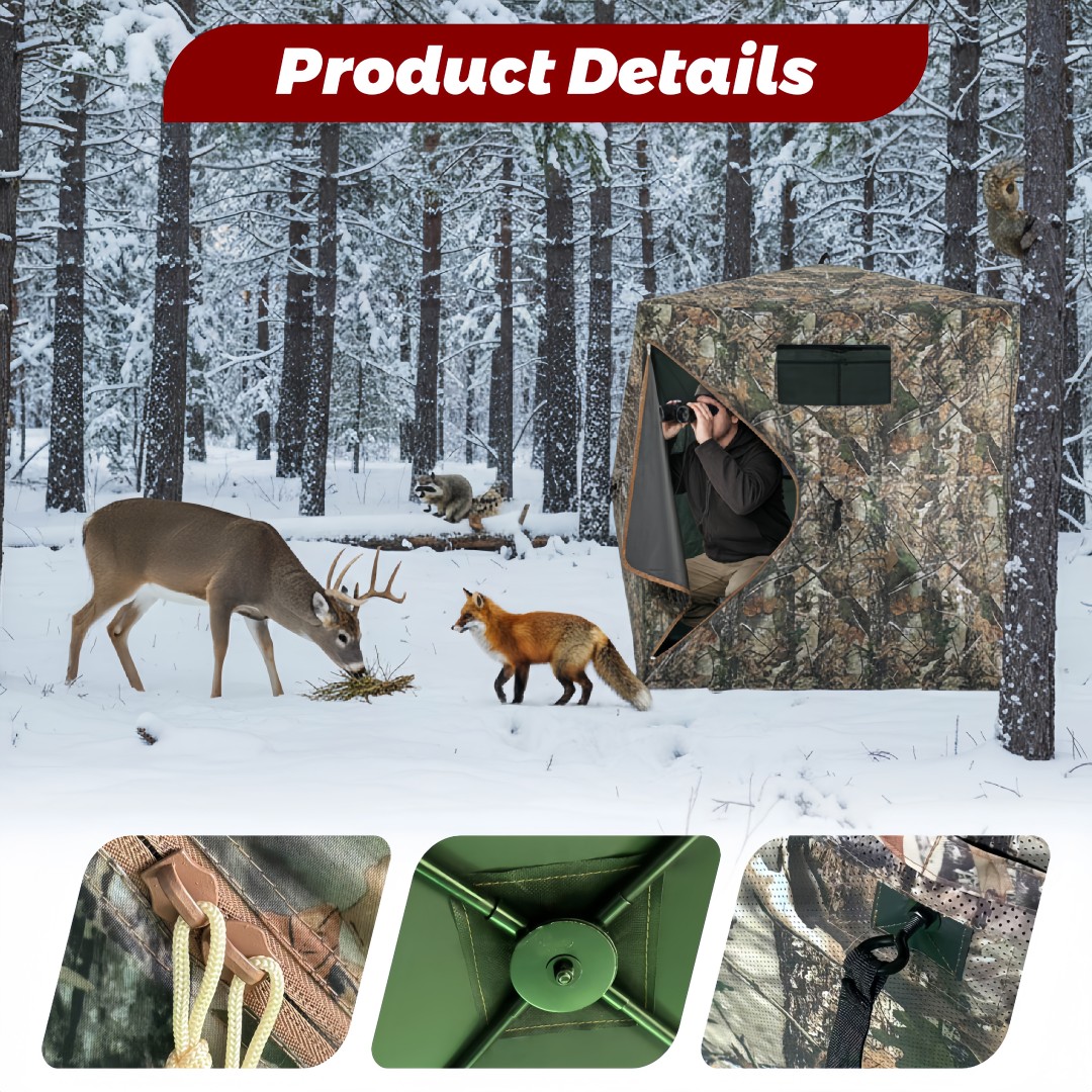Hunting & Outdoor Supplies Photos - خيمة صيد مموهة سهلة التركيب، مأوى