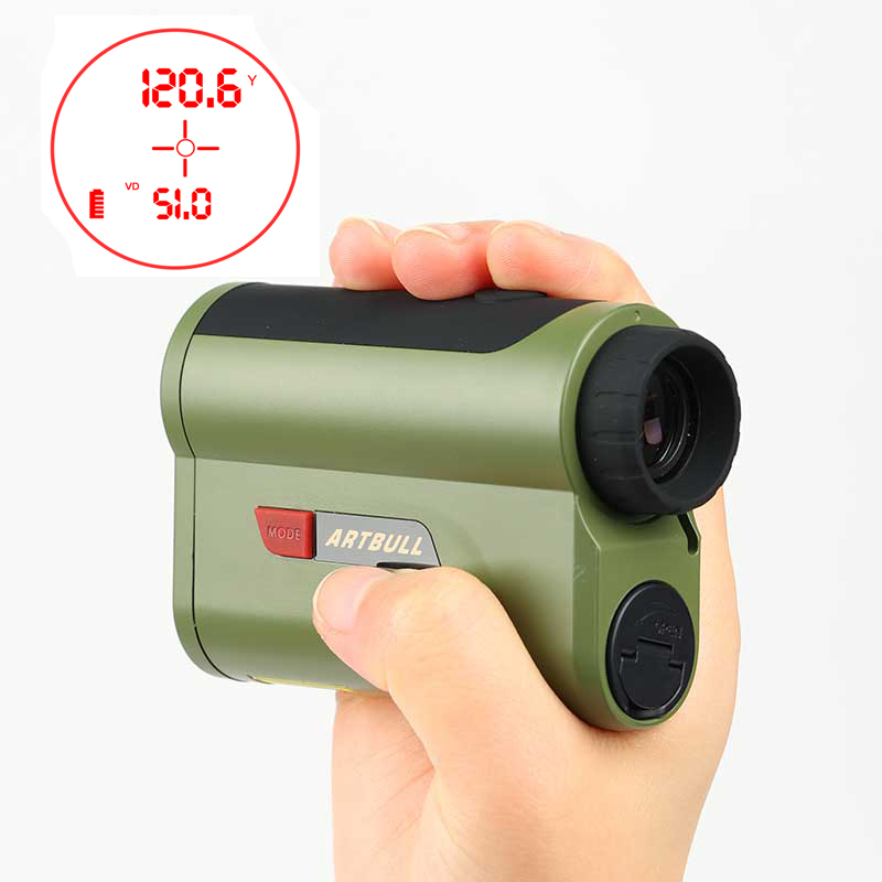 Rangefinder Laser Hunting - جهاز قياس المسافة بالليزر مع شاشة