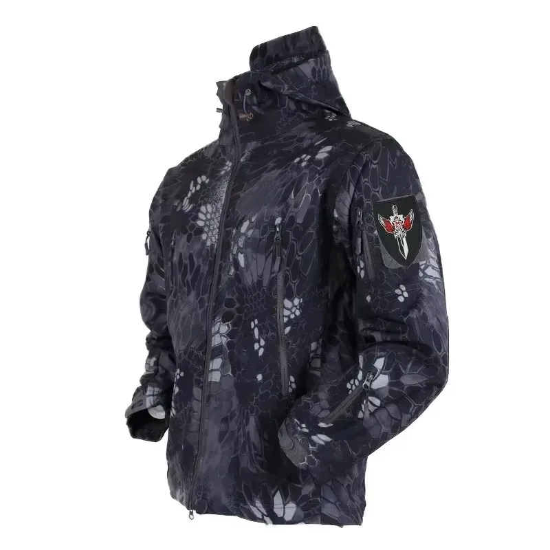 Camouflage Hunting Jacket - 5XL 6XL CP غلاف ناعم مموه،