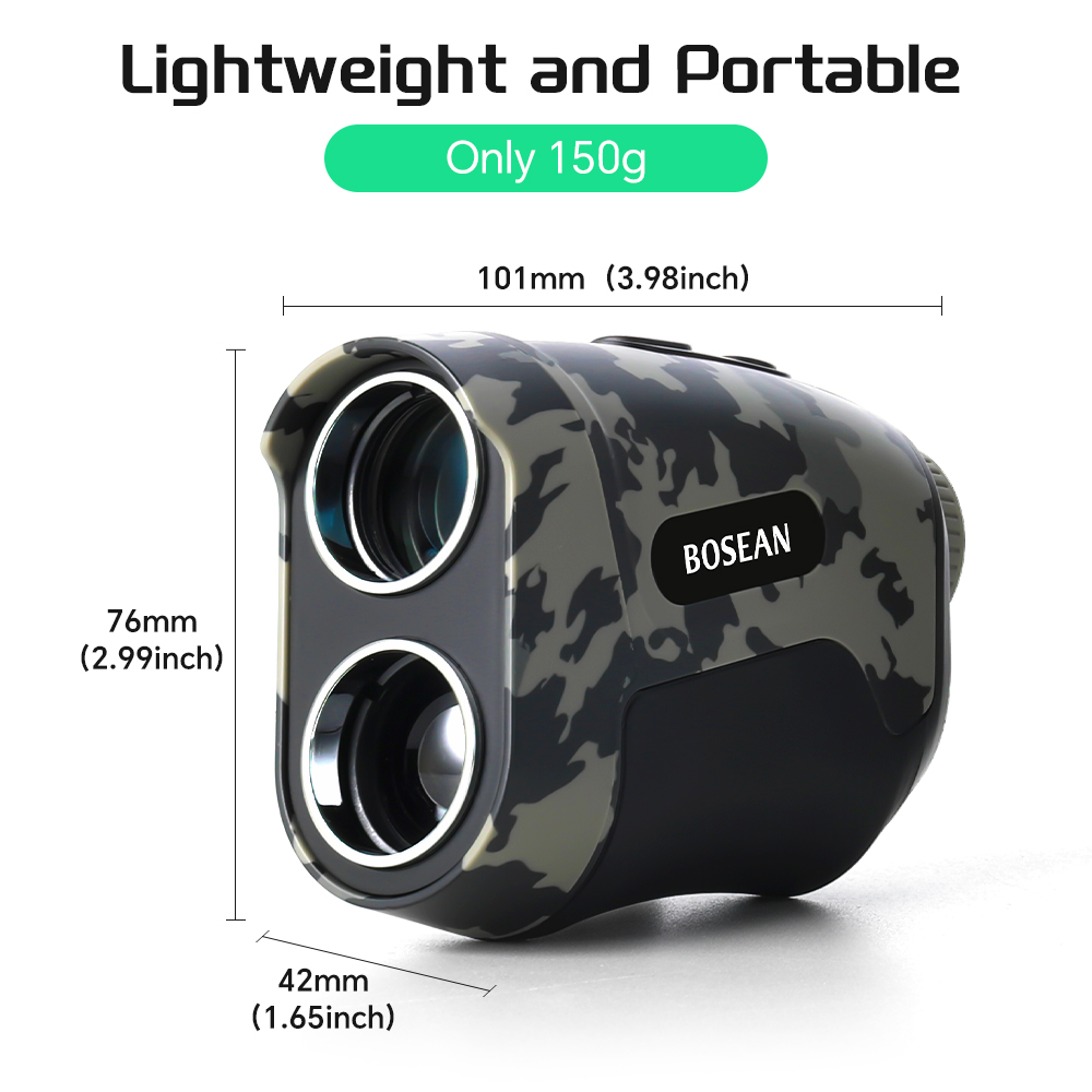 بوسيان 1500 متر 7X جهاز قياس ا - مراجعة Rangefinder Laser Hunting وسعره