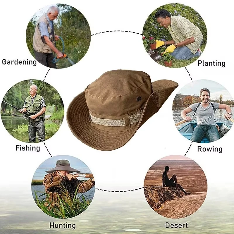 قبعة شمس للجنسين لصيد الأسماك  - مراجعة Hunting Outdoor Shop وسعره