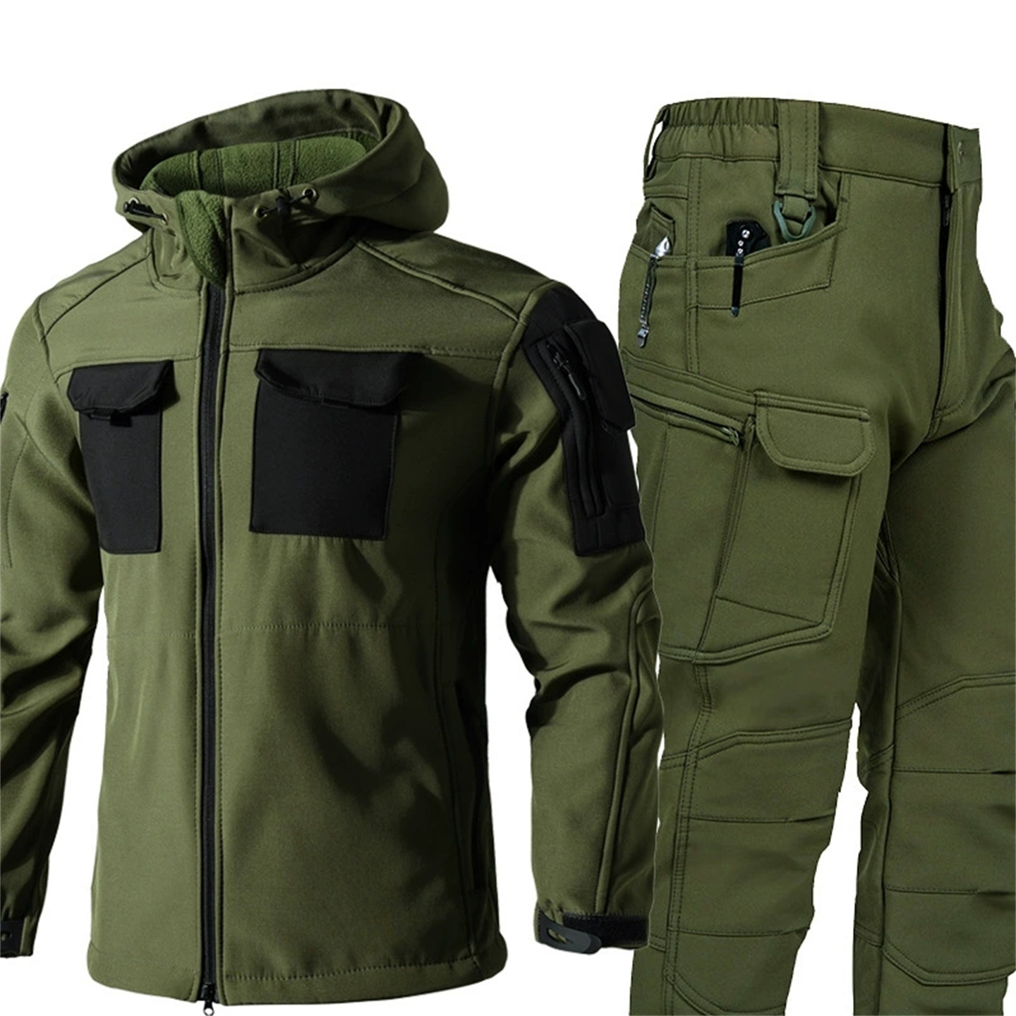 الشتاء في الهواء الطلق الحراري - مراجعة Camouflage Hunting Jacket وسعره