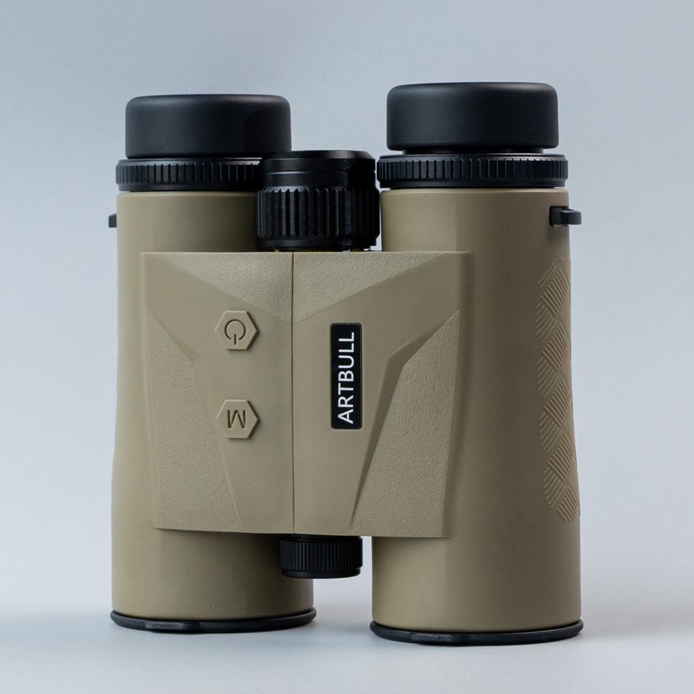 منظار مزدوج 10x42 مع مقياس مسا - مراجعة Rangefinder Laser Hunting وسعره