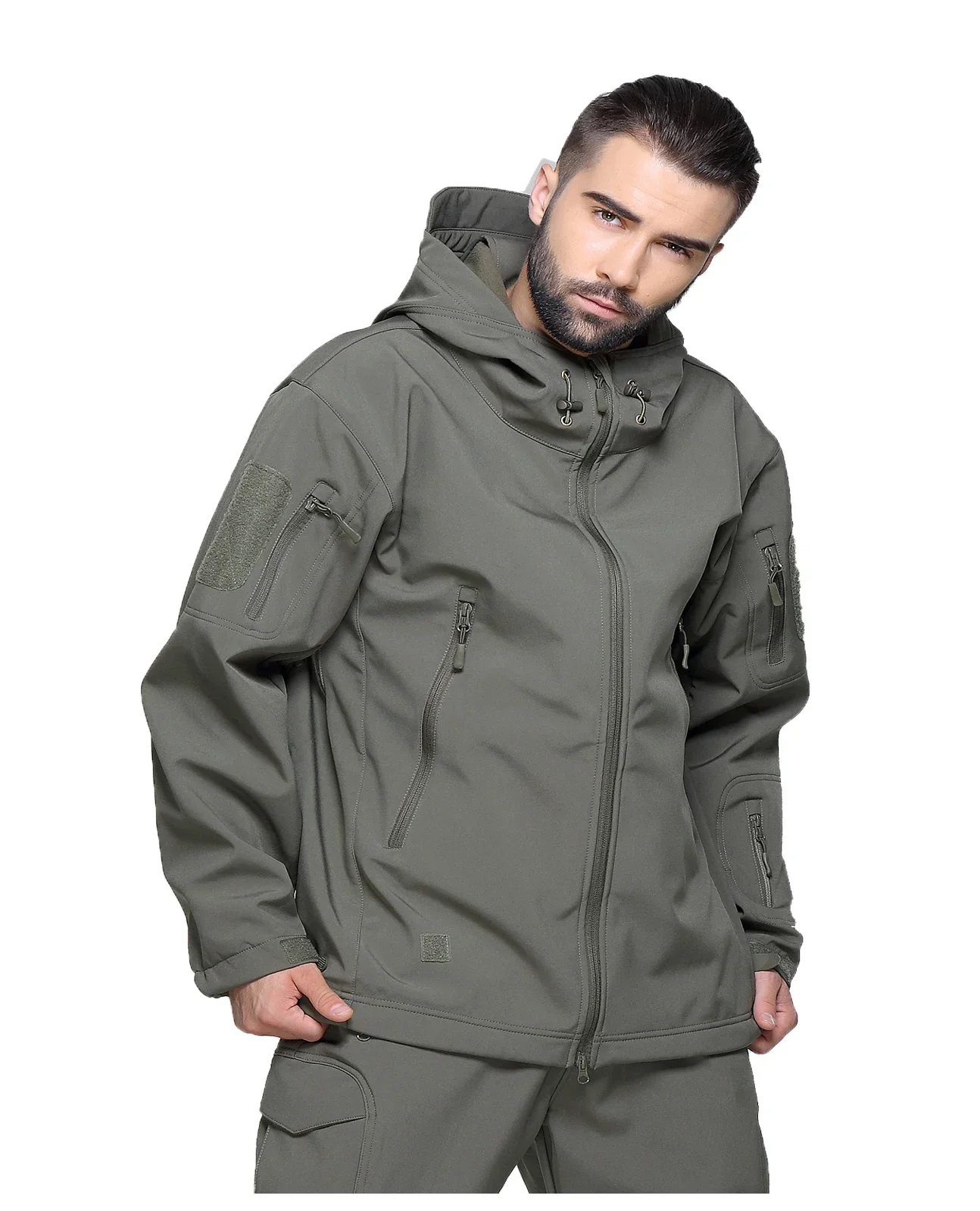 بدلة هجومية مموهة ناعمة من EMR - مراجعة Camouflage Hunting Jacket وسعره