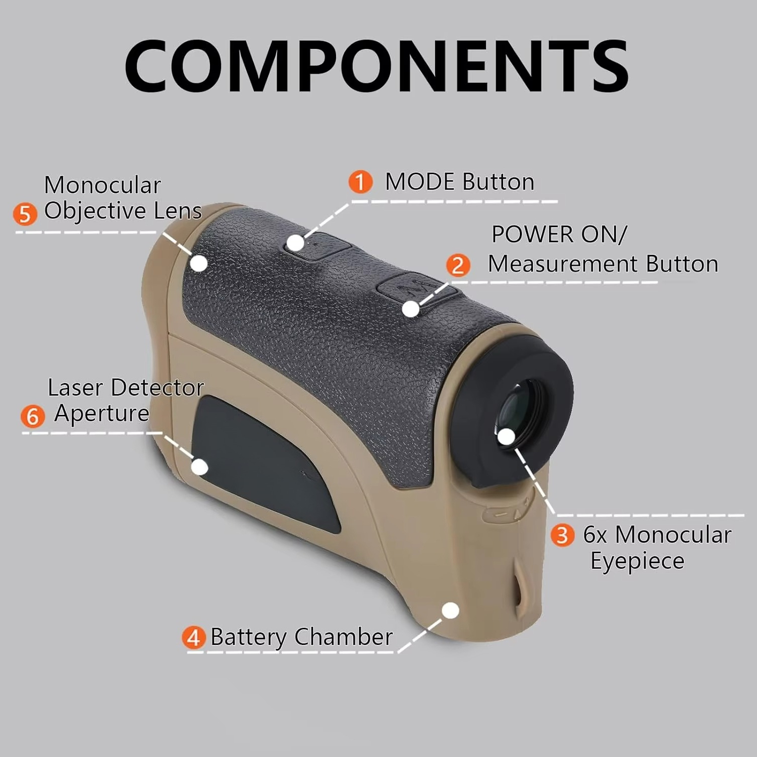 محدد المدى بالليزر 2000 متر لل - مراجعة Rangefinder Laser Hunting وسعره