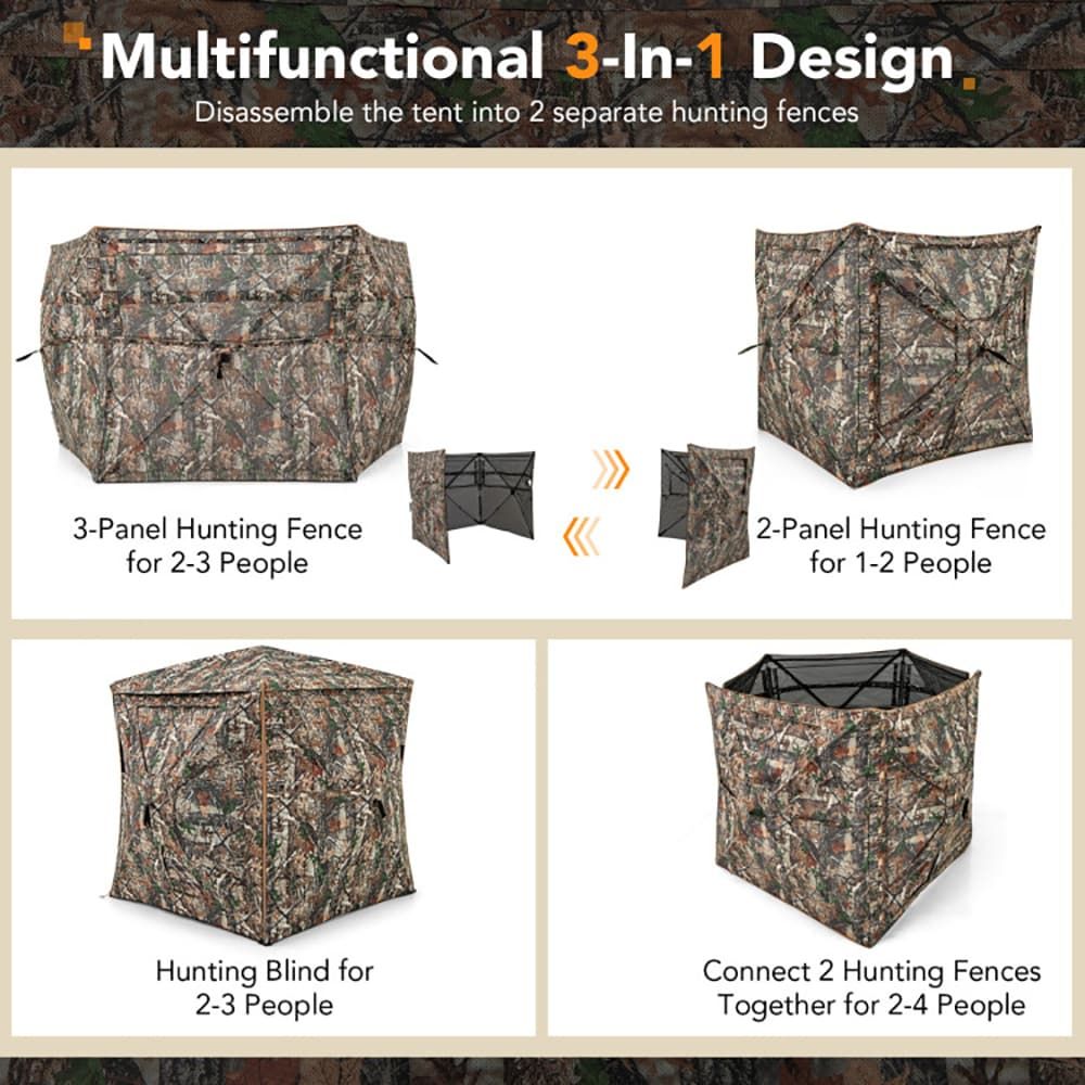 خيمة صيد قابلة للفصل 5 في 1، ت - مراجعة Hunting & Outdoor Supplies Photos وسعره