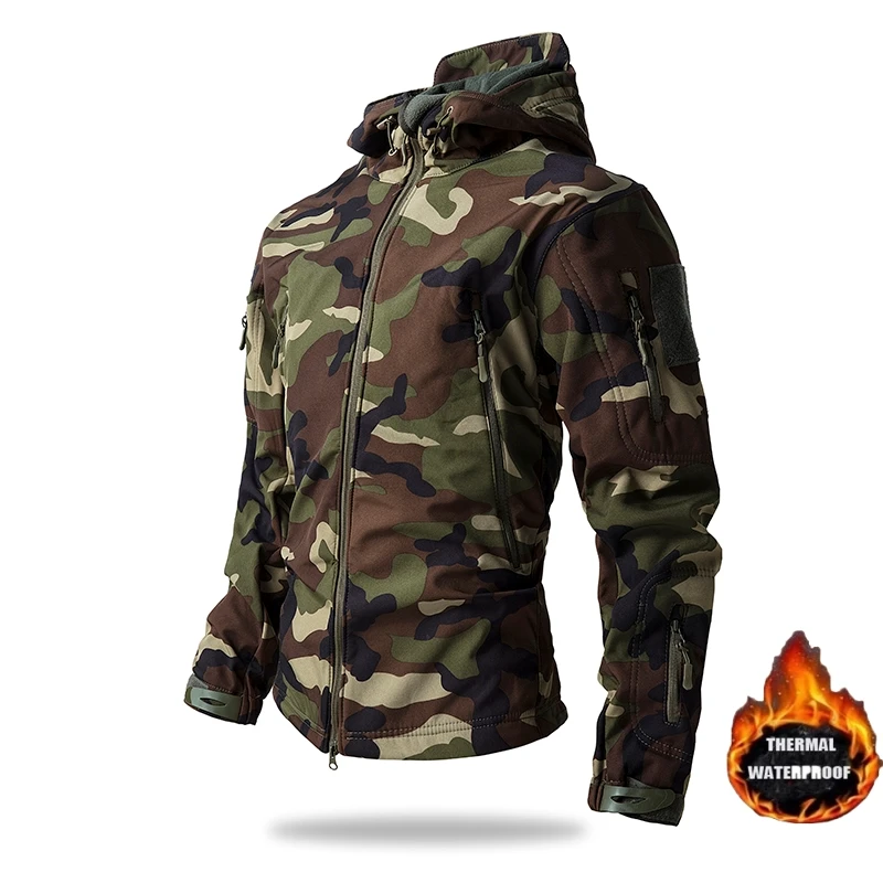 سترة عسكرية للرجال مقاومة للما - مراجعة Camouflage Hunting Jacket وسعره