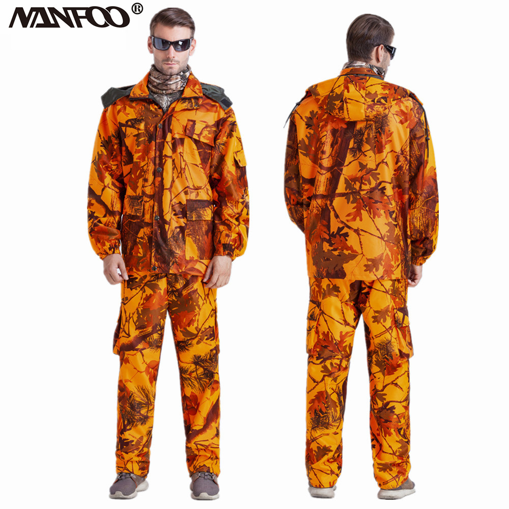 في الهواء الطلق الرجال الحريق  - مراجعة Camouflage Hunting Jacket وسعره