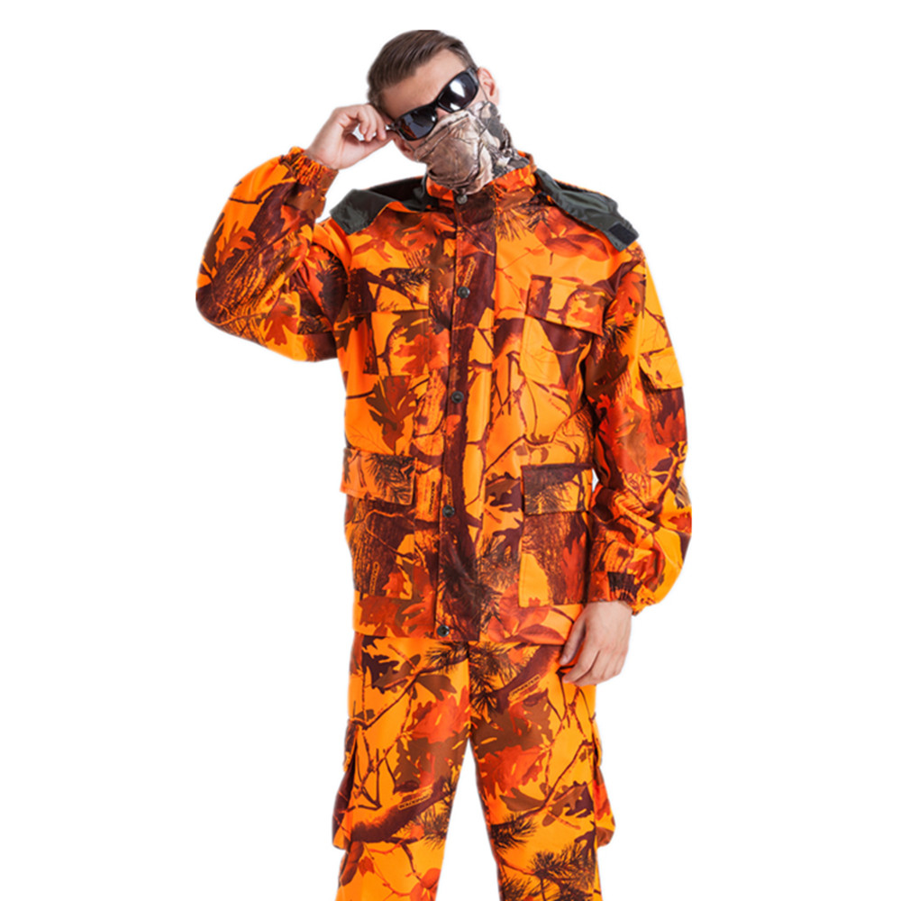 في الهواء الطلق الرجال الحريق  - مراجعة Camouflage Hunting Jacket وسعره