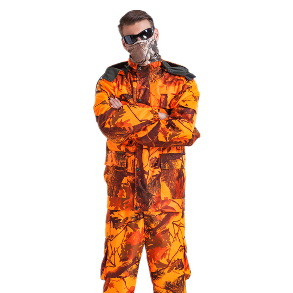في الهواء الطلق الرجال الحريق  - مراجعة Camouflage Hunting Jacket وسعره