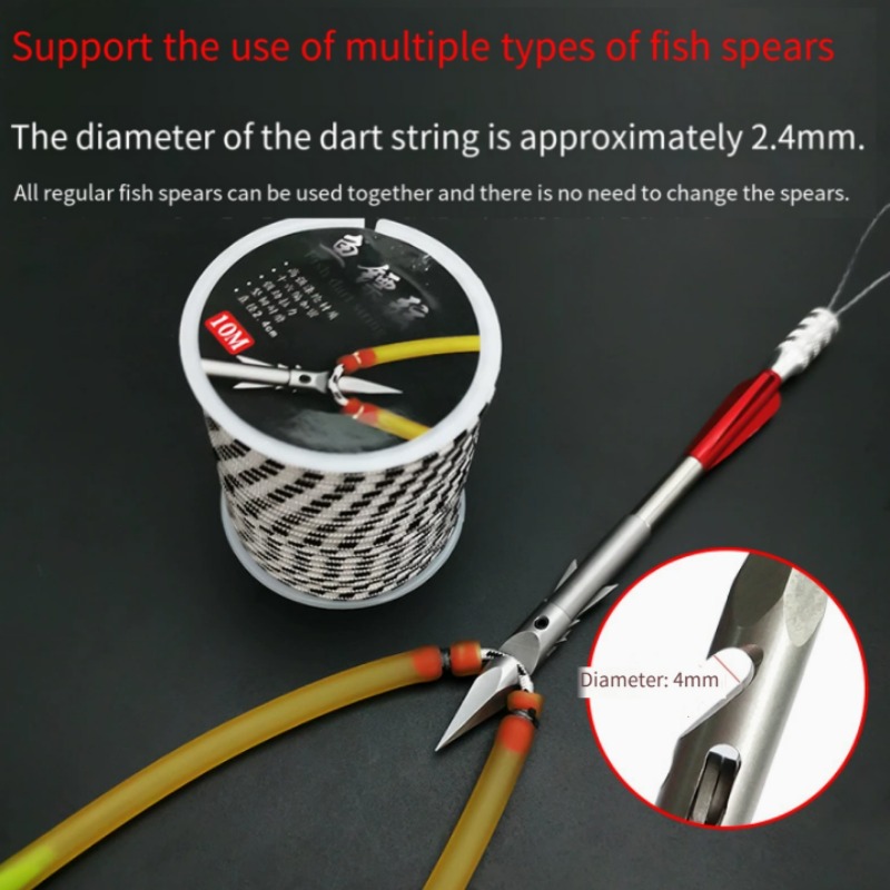 حبل صيد مجدول عالي القوة بطول  - مراجعة Bow Stringer Tool وسعره