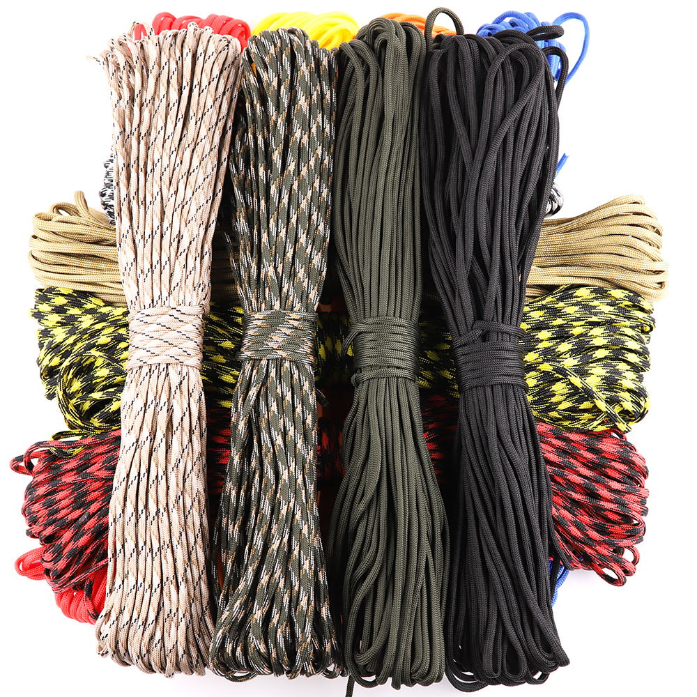 550 العسكرية Paracord 9 ستراند - مراجعة Paracord Survival Bracelet وسعره