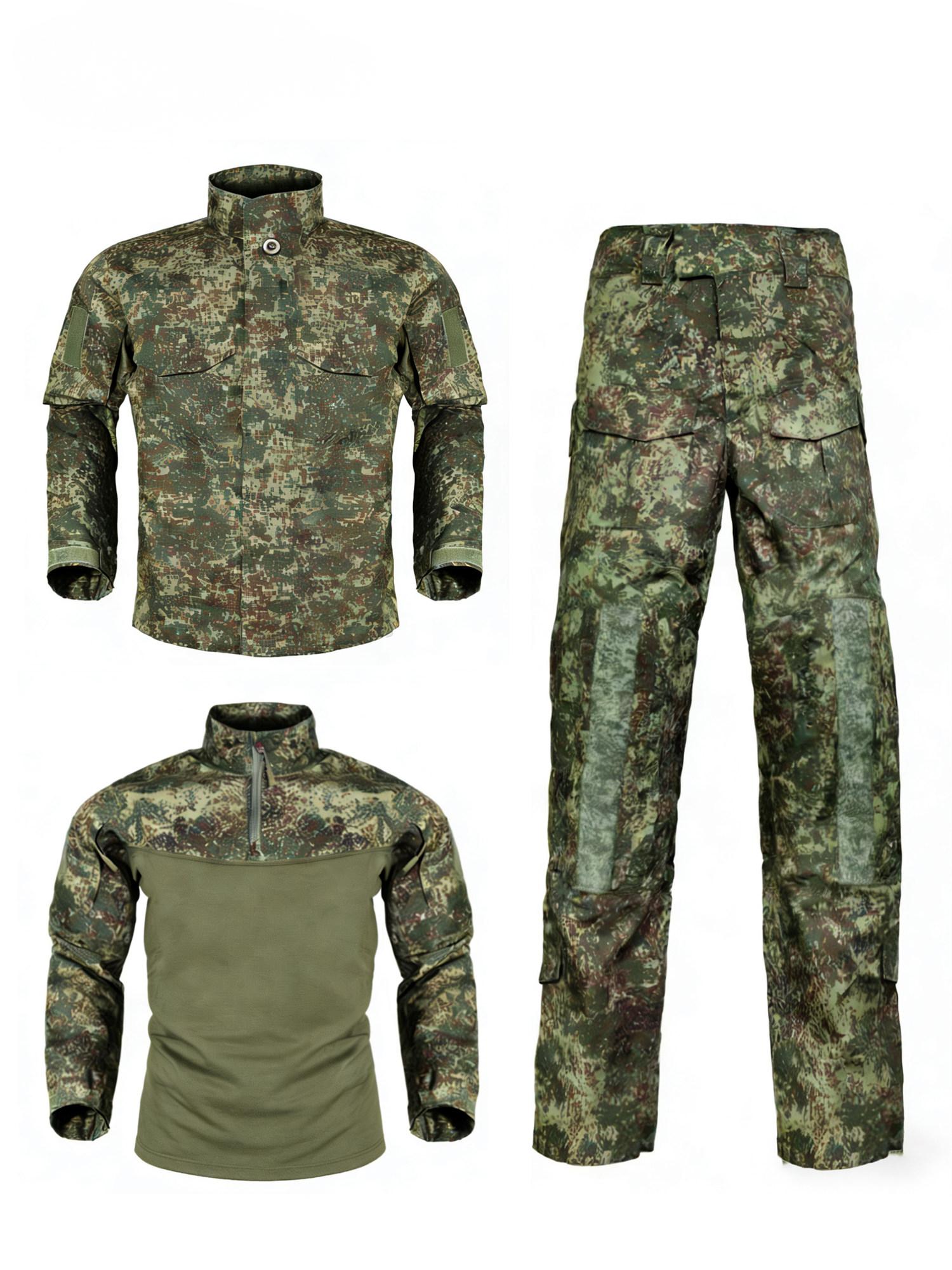 بدلة تمويه روسية، زي جندي القو - مراجعة Camouflage Hunting Jacket وسعره