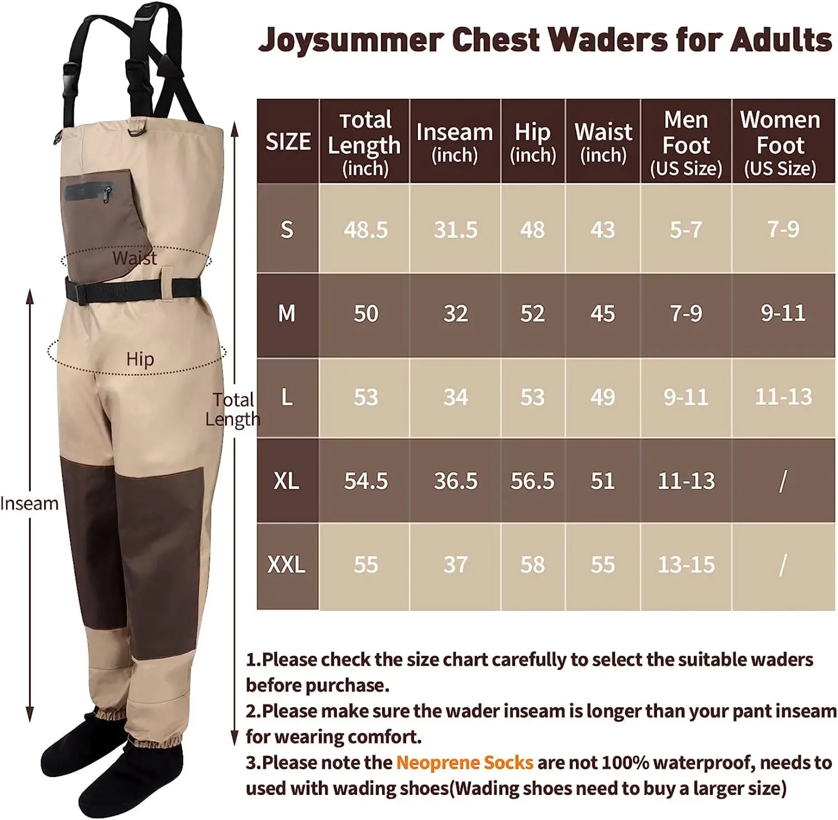 جوتير - بدلة صيد السمك ذات 3 ط - مراجعة Fishing Waders Breathable وسعره