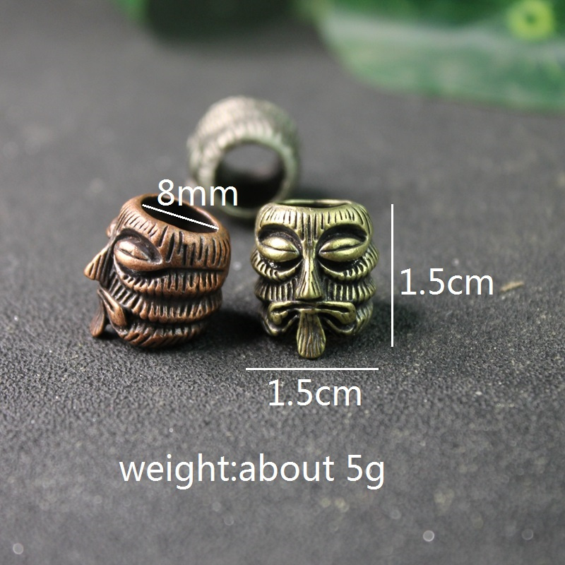 خرزة نحاسية بتصميم توتيم الماي - مراجعة Paracord Survival Bracelet وسعره