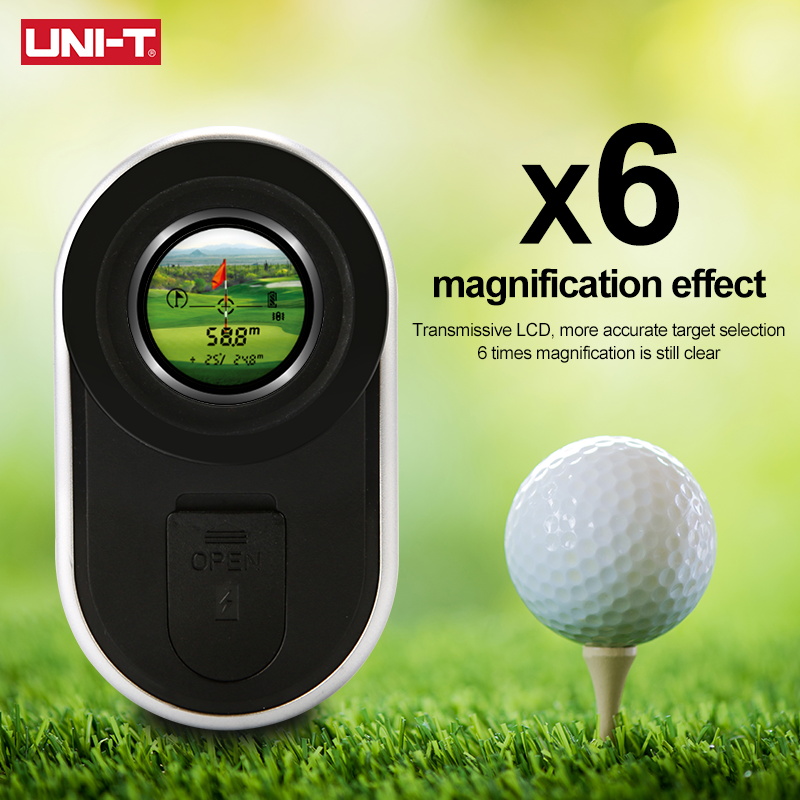 UNI-T جولف rangefinder مع تعدي - مراجعة Rangefinder Laser Hunting وسعره