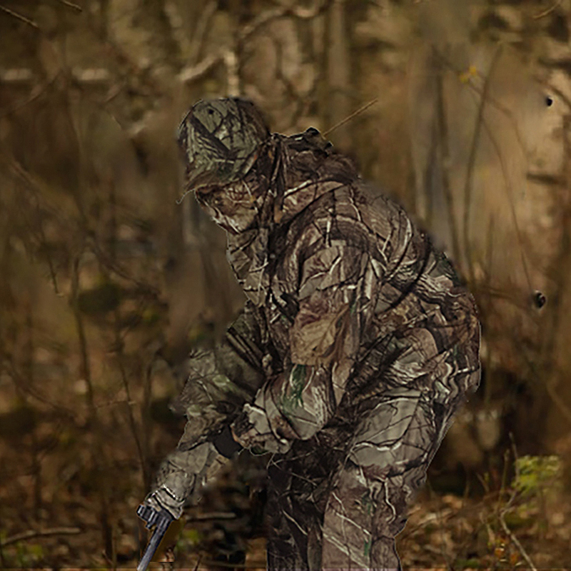 قناص CS يترك بيونيك التمويه دع - مراجعة Camouflage Hunting Jacket وسعره