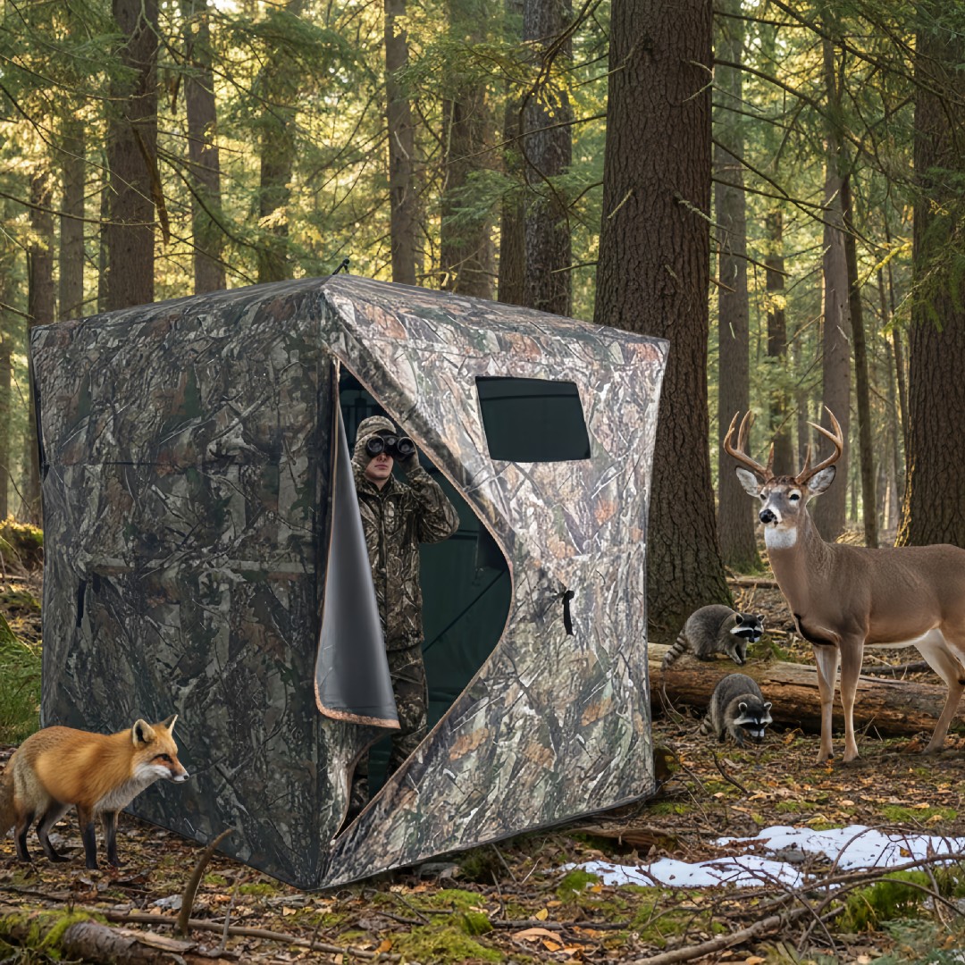 خيمة صيد مموهة سهلة التركيب، م - مراجعة Hunting & Outdoor Supplies Photos وسعره
