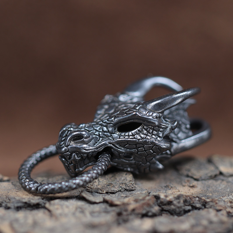 رأس التنين النحاس مشبك EDC في  - مراجعة Paracord Survival Bracelet وسعره