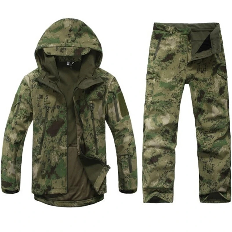 طقم سترة مموهة للرجال ، سترة و - مراجعة Camouflage Hunting Jacket وسعره