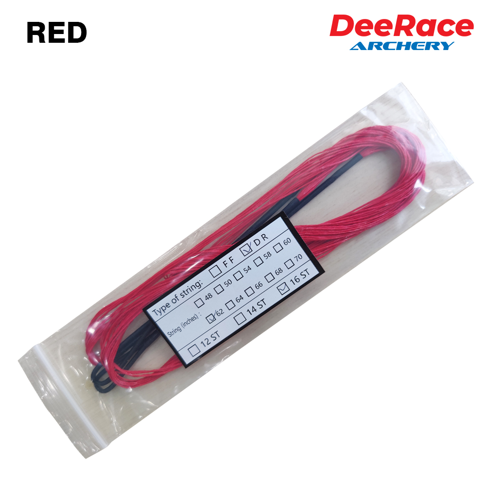 DeeRace قوس منحني سلسلة الأحمر - مراجعة Bow Stringer Tool وسعره